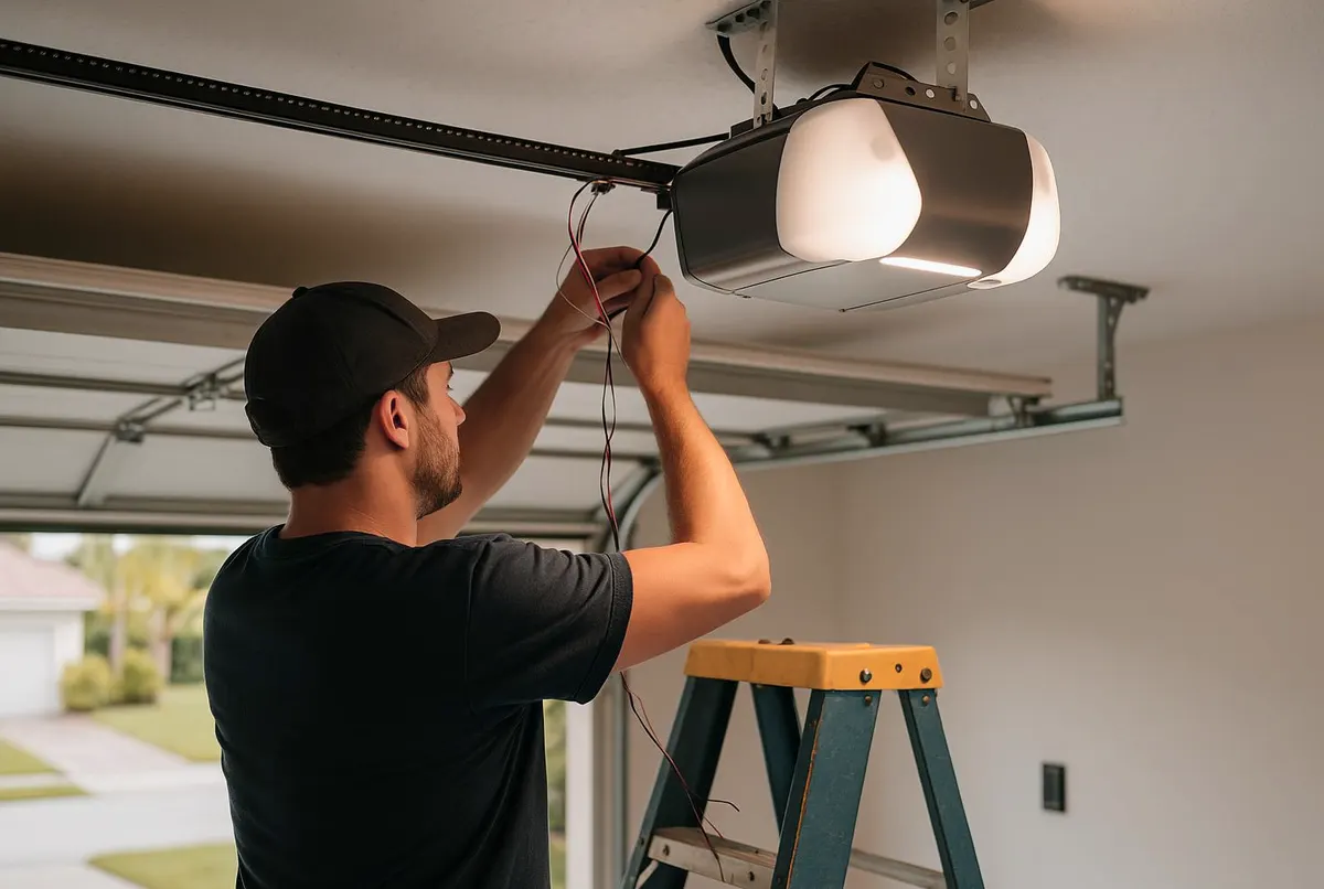Garage Door Reverses Before Closing? Fix Your Photo-Eye Sensors — Akron Garage Door Experts, Akron, OH